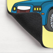 Niedlicher Limousinen-Cartoon Mousepad (Ecke)