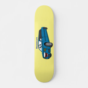 Niedlicher Limousinen-Cartoon Skateboard