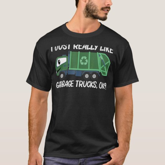 Niedlicher LKW für Männer - LKW für Frauen - LKW 1 T-Shirt (Vorderseite)
