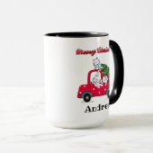 Niedlicher LKW-LKW-Katze Tasse (VorderseiteRechts)