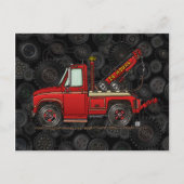 Niedlicher LKW-Recker Postkarte (Vorderseite)