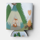 Niedlicher Lone Fox Dosenkühler (Vorderseite)