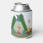 Niedlicher Lone Fox Dosenkühler (Kanne Rückseite)