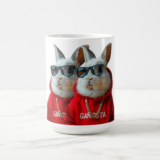 "Niedlicher Lover-T - Shirt - Adorable Rabbit'' Kaffeetasse (Mittel)