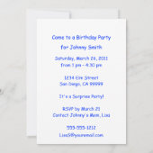 Niedlicher Löwe Einladung (Rückseite)