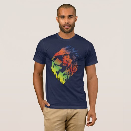 Niedlicher Löwe T-Shirt (Vorne ganz)