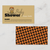 Niedlicher Löwengürtel, Windschutzscheibe für Baby Begleitkarte (Vorne/Hinten)