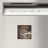 Niedlicher Löwenwürfel Magnet (In Situ (Geschirrspüler))