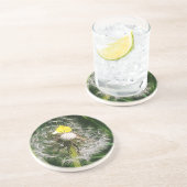 Niedlicher Löwenzahn Getränkeuntersetzer (Seite)