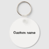 Niedlicher Löwenzahn Schlüsselanhänger (Rückseite)