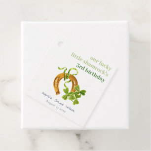 Niedlicher Lucky Kleeblatt St Patrick's Day Kinder Geschenkanhänger