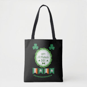 Niedlicher Lucky Rainbow Gnome Happy St Patricks D Tasche