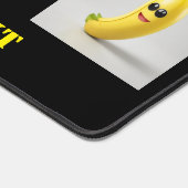 niedlicher, lustiger Bananenbeschauk Schreibtischunterlage (Ecke)