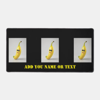 niedlicher, lustiger Bananenbeschauk Schreibtischunterlage