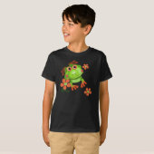 Niedlicher lustiger Baum-Frosch T-Shirt (Vorne ganz)