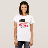 Niedlicher, lustiger bester Lehrer je angepasster  T-Shirt (Vorne ganz)