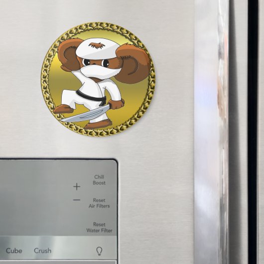 Niedlicher lustiger Cartoon Cheburashka Bär mit Sc Magnet (In Situ (Kühlschrank))
