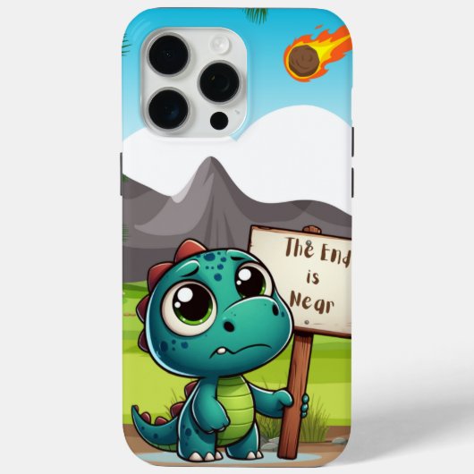 niedlicher, lustiger Dinosaurier Case-Mate iPhone Hülle (Rückseite)