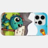 niedlicher, lustiger Dinosaurier Case-Mate iPhone Hülle (Rückseite (Horizontal))