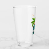 niedlicher, lustiger Dinosaurier Glas (Rechts)