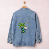 niedlicher, lustiger Dinosaurier Jeansjacke (Hangar)