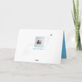 Niedlicher, lustiger Gopher u. Karte (Rückseite)