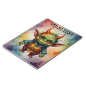 Niedlicher, lustiger kleiner Goblin Notizblock (Linke Seite)