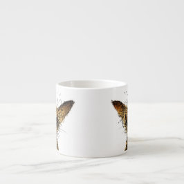 Niedlicher lustiger kleiner Miniaturhund Espressotasse