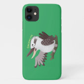 Niedlicher lustiger Lachen kookaburra Cartoon Case-Mate iPhone Hülle (Rückseite)