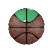 Niedlicher lustiger Lachen kookaburra Cartoon Mini Basketball (Rechts)