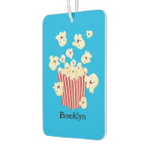 Niedlicher lustiger Popcorn-Cartoon Autolufterfrischer (Links)