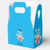 Niedlicher lustiger Popcorn-Cartoon Geschenkschachtel (Geöffnet)