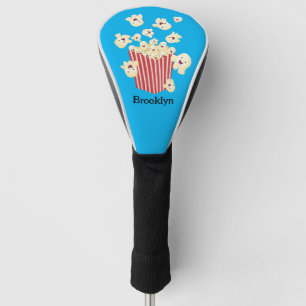 Niedlicher lustiger Popcorn-Cartoon Golf Headcover