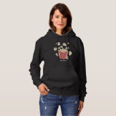 Niedlicher lustiger Popcorn-Cartoon Hoodie (Vorne ganz)