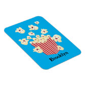 Niedlicher lustiger Popcorn-Cartoon Magnet (Rechte Seite)