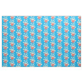 Niedlicher lustiger Popcorn-Cartoon Stoff (Fat Quarter (45,7 x 55,9 cm))