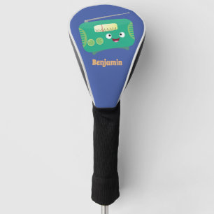 Niedlicher, lustiger Retro-Cartoon Golf Headcover