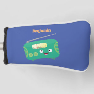 Niedlicher, lustiger Retro-Cartoon Golf Headcover