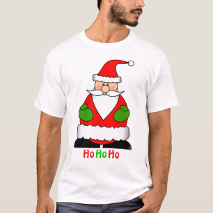 Niedlicher lustiger Sankt-Feiertags-Cartoon T-Shirt