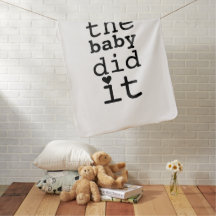 Niedlicher lustiger Spaß Das Baby hat es zitiert