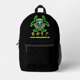 Niedlicher, lustiger Zombie Bedruckter Rucksack