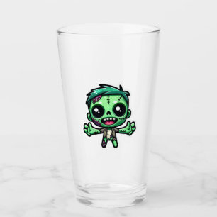 Niedlicher, lustiger Zombie Glas