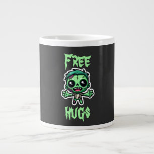 Niedlicher, lustiger Zombie Jumbo-Tasse