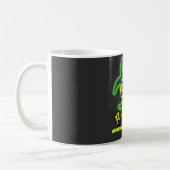 Niedlicher, lustiger Zombie Kaffeetasse (Links)