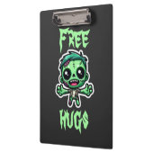 Niedlicher, lustiger Zombie Klemmbrett (Links)
