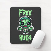 Niedlicher, lustiger Zombie Mousepad (Mit Mouse)