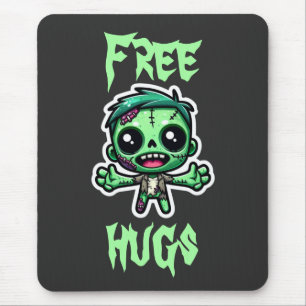 Niedlicher, lustiger Zombie Mousepad