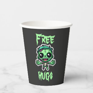 Niedlicher, lustiger Zombie Pappbecher