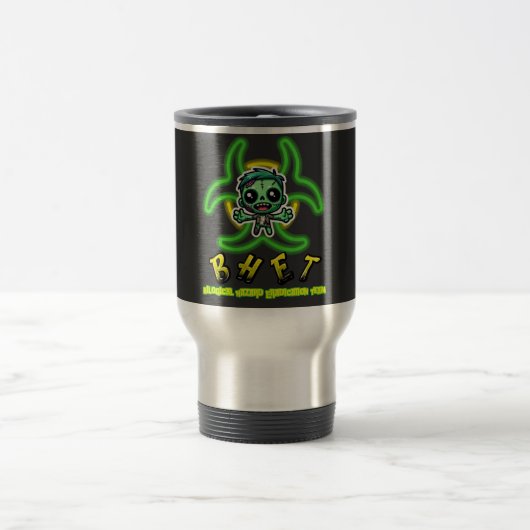 Niedlicher, lustiger Zombie Reisebecher (Mittel)