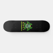 Niedlicher, lustiger Zombie Skateboard (Horizontal)